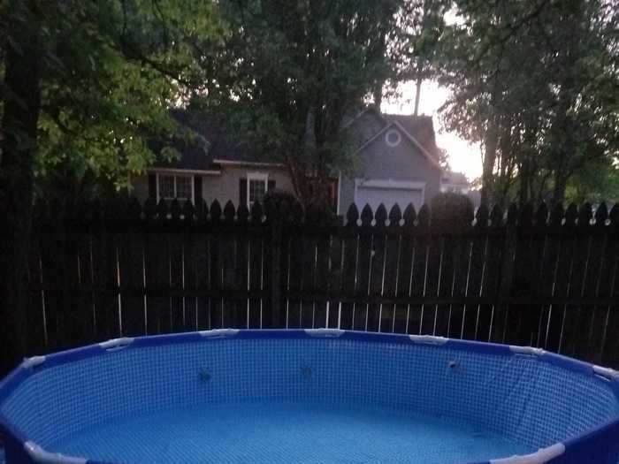 So Miller and her family members set out to make their own backyard pool.