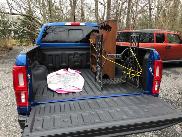 I used the Ranger for both a Costco run and to haul some furniture. This is where midsize pickups really show their versatility.