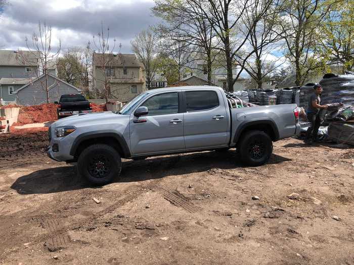 The Tacoma TRD Pro is purposeful and utilitarian. My tester had a short box.