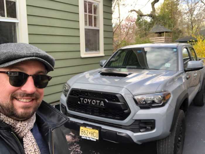 With four-wheel-drive engaged the TRD Pro meandered through a large and gummy expanse of mud as if it were freshly applied tarmac. I thought I heard the Tacoma softly laughing beneath the rumble of its torquey V6. "Is that the best you can do?"