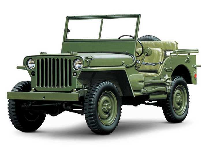 And when you get right down to it, modern Jeeps continue to look a lot like the original Willys Jeep from the World War II era.