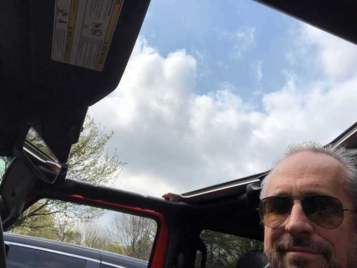 ... And roofless beats sunroof every time. But in practice, the Jeep