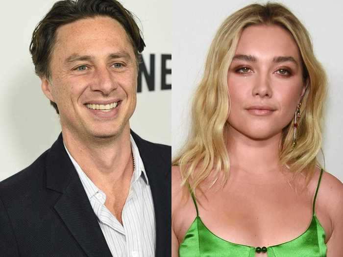 Zach Braff and Florence Pugh: 21 years