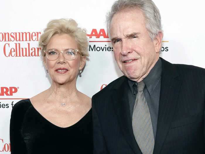 Annette Bening and Warren Beatty: 21 years