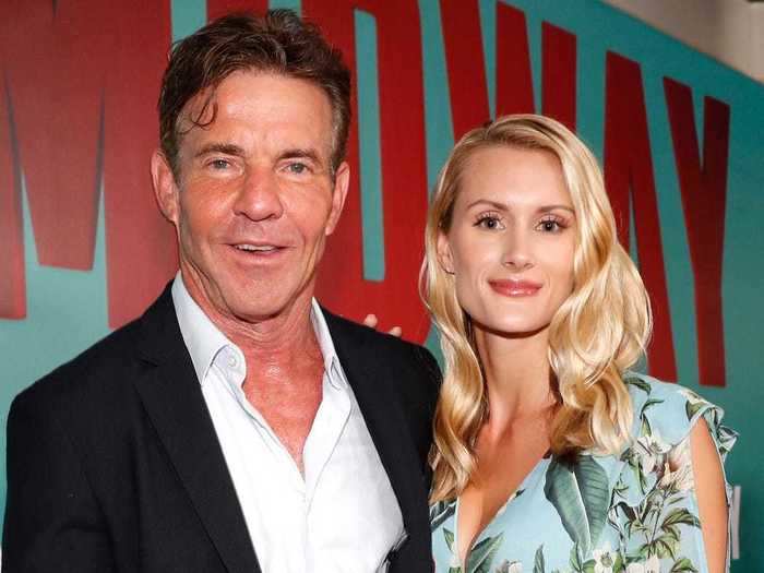 Dennis Quaid and Laura Savoie: 39 years