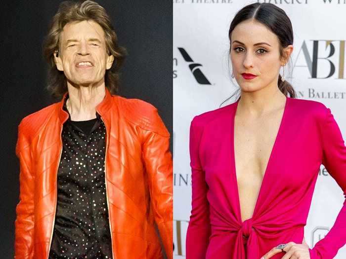 Mick Jagger and Melanie Hamrick: 44 years