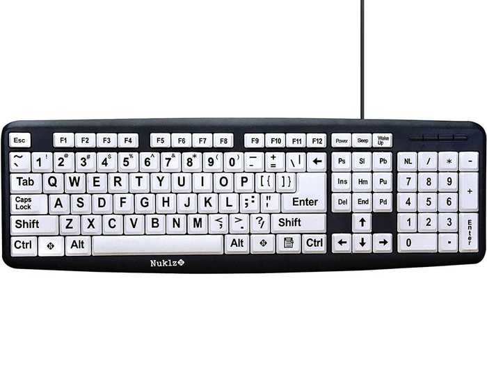 The best large print keyboard