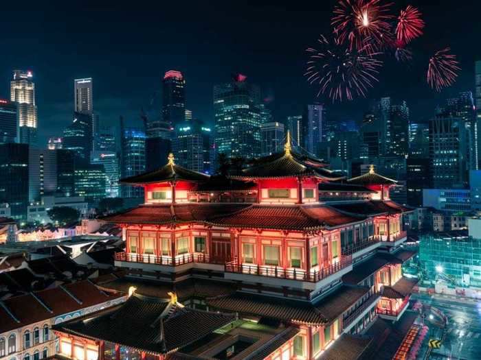 "Chinese New Year in Singapore" by Ghislain Fave