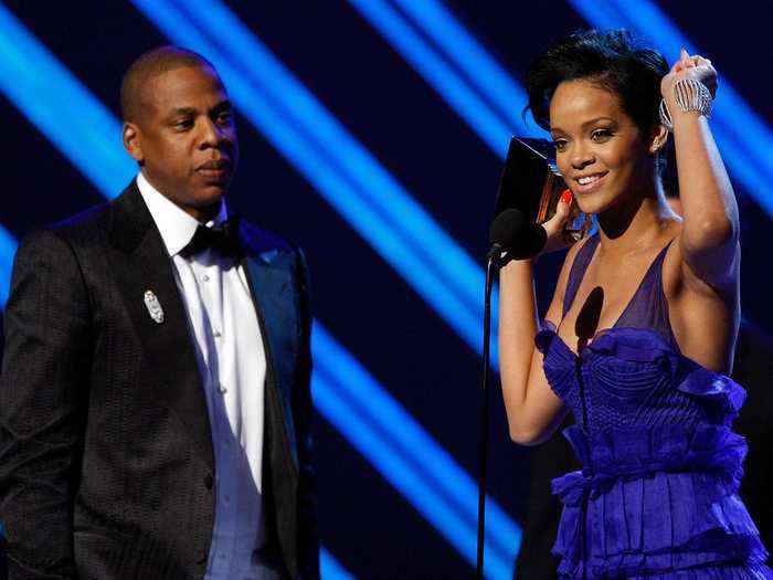 Rihanna signed her first record deal at 16 years old, and Jay-Z played a role in the offer.