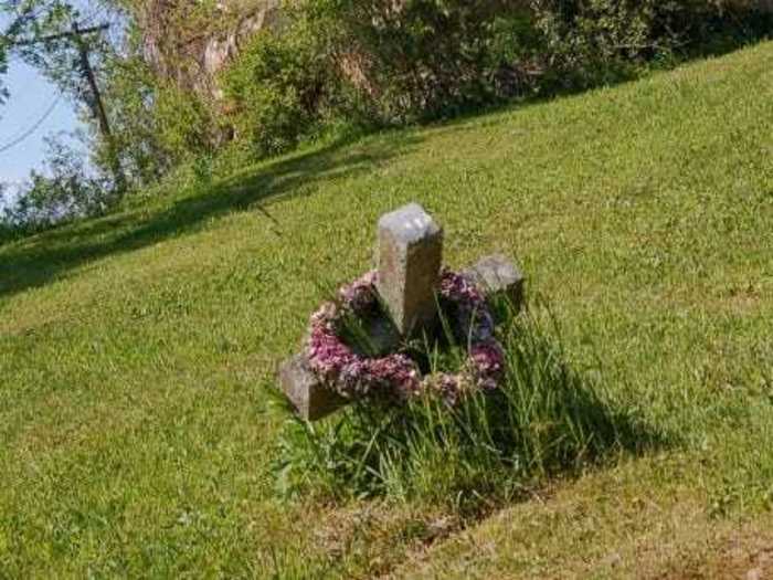 The church also has a small graveyard with about 50 graves.