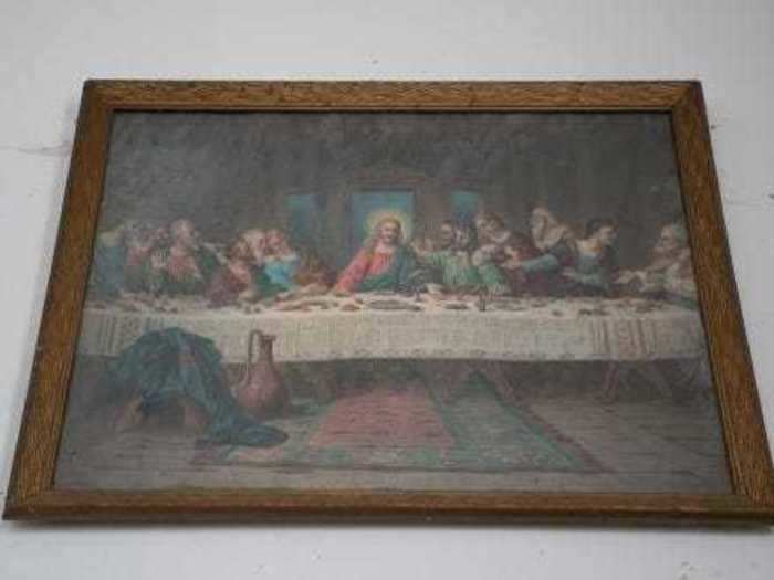 ... as was the painting of "The Last Supper."