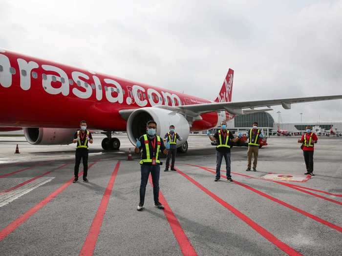 The airline is also requiring passengers to wear face masks and practice good hygiene as it returns from its hiatus.