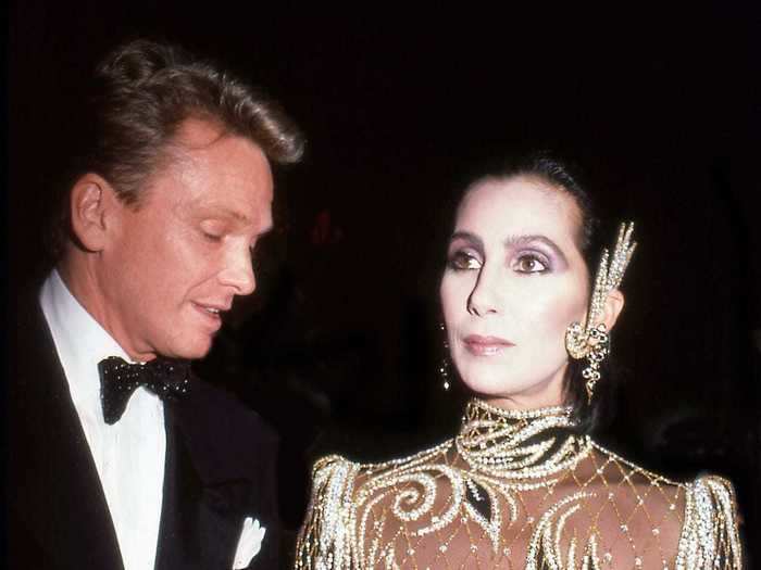 Eleven years later in 1985, Cher turned heads once again with another "naked" style.