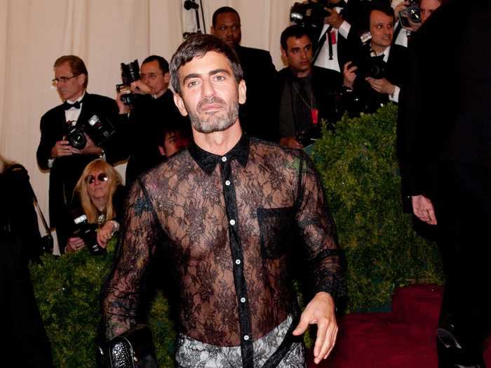 Marc Jacobs took an interesting approach to his 2012 Met Gala dress.