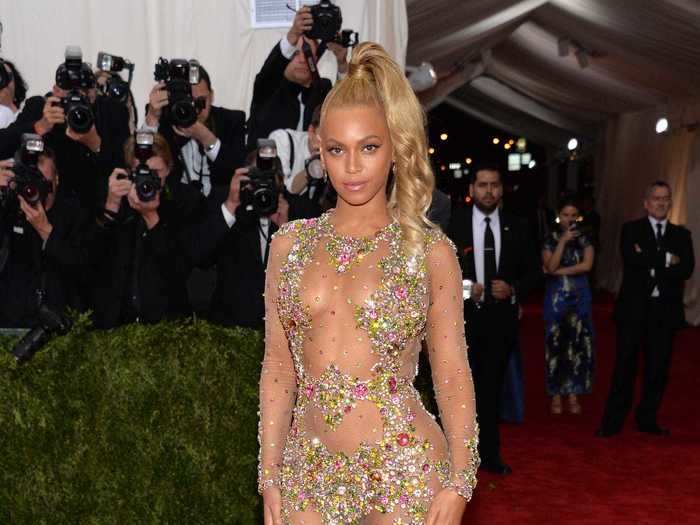 Beyoncé wore one of her most showstopping Met Gala looks in 2015.