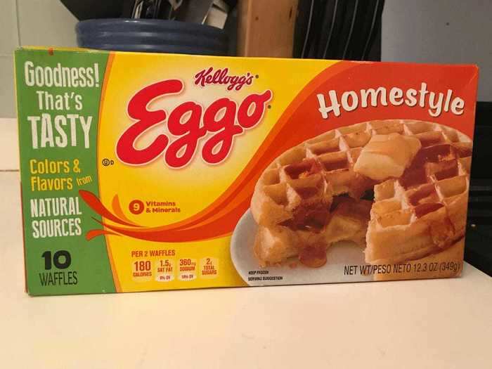 Again, you can never go wrong with Eggo waffles.