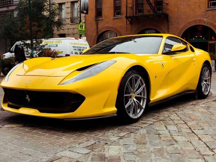 The Ferrari 812 Superfast. My test car was a cool $474,000.