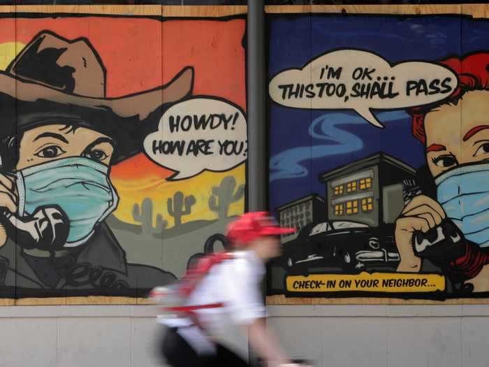 More coronavirus-inspired murals in Austin.