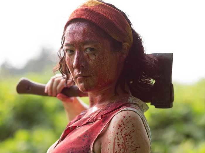 "One Cut of the Dead" focuses on the production of a zombie horror film that quickly becomes a real-life nightmare.