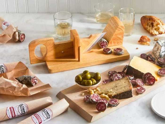 A charcuterie slicer for the recipient who loves to entertain