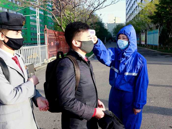 A university in Pyongyang, the nation