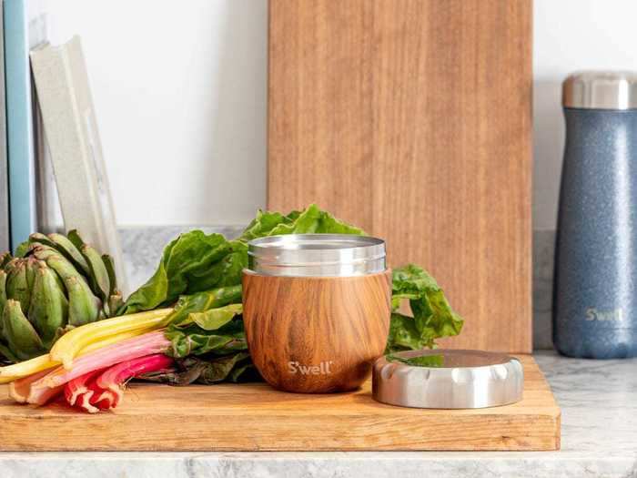 A container for bringing lunch or dinner to work