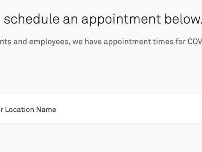 After I filled out the questionnaire, I was prompted to select an appointment time at a Quest Diagnostics near me. There were several locations within a few miles, and I was able to snag a same-day appointment at the second-closest one. The location had almost every appointment available for the next day.