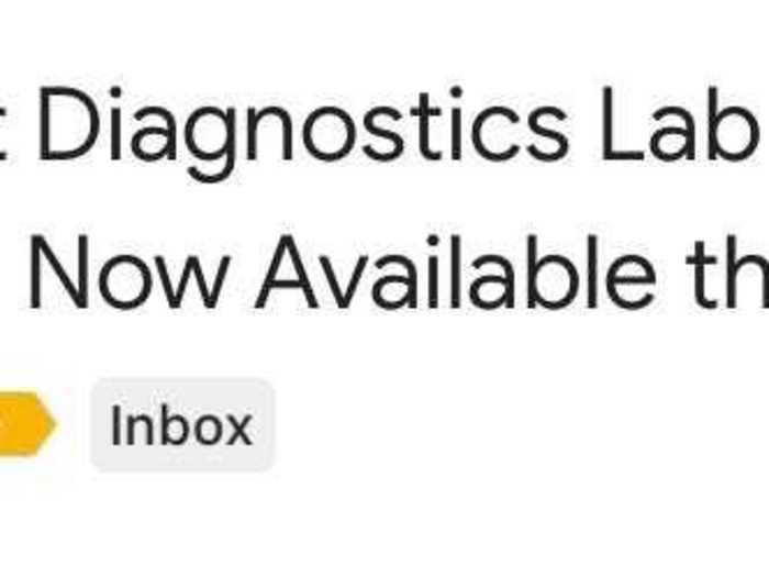 ... and they were negative. The website included a note saying that the test had not been reviewed by the FDA yet, and that it takes at least 10 days after symptoms appear for antibodies to be detectable.