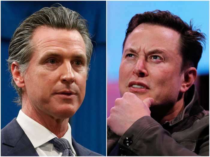 In mid-April, Musk lashes out at news outlets and California Gov. Gavin Newsom over reports that the ventilators he promised haven