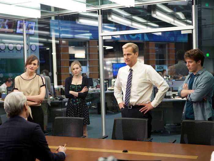 70. "The Newsroom" (2012-14), three seasons