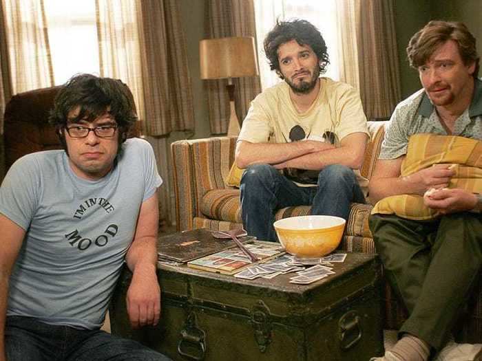 45. "Flight of the Conchords" (2007-09), two seasons