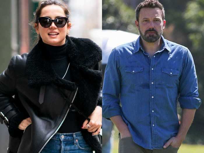 March 24, 2020: De Armas and Affleck took a break from self-quarantining by taking a PDA-filled walk.