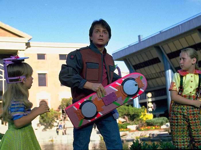 "Back to the Future Part II" imagines a futuristic version of 2015 that