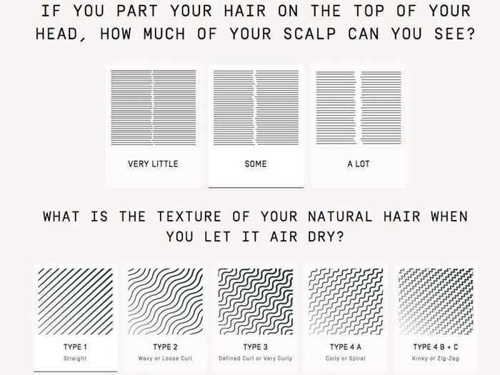 To create your Prose formulation, start with the hair quiz.