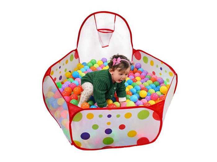 A ball pit that