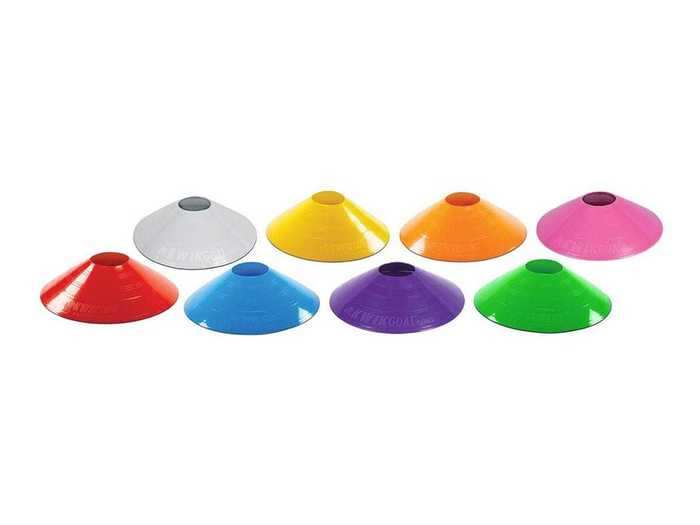 A pack of sports cones that have unlimited uses for toddler games