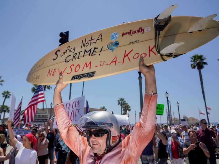 Huntington Beach is a surf hotspot, and locals aren