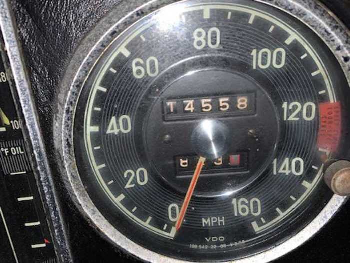 Despite being 60 years old, this 300SL Roadster has racked up less than 15,000 miles on the odometer.