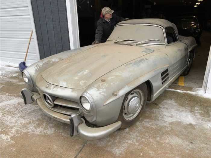 The car was found to have matching numbers, meaning the major components like the chassis and body are original and weren’t swapped out over the years.