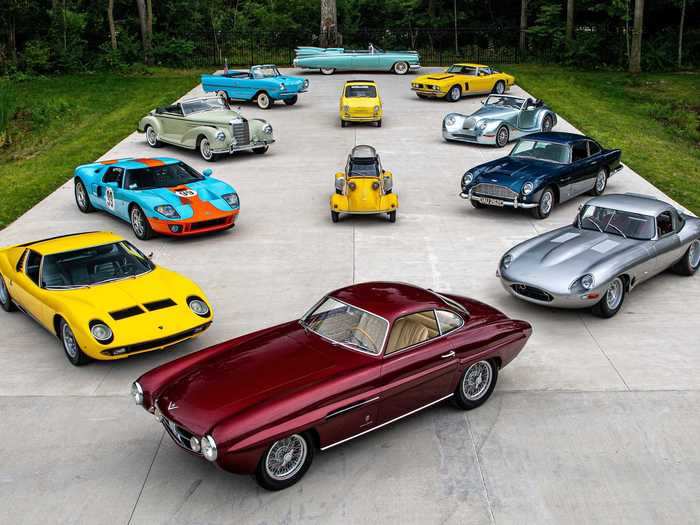 Najeeb Khan, a former payroll-processing CEO, amassed a giant collection of more than 240 cars ...