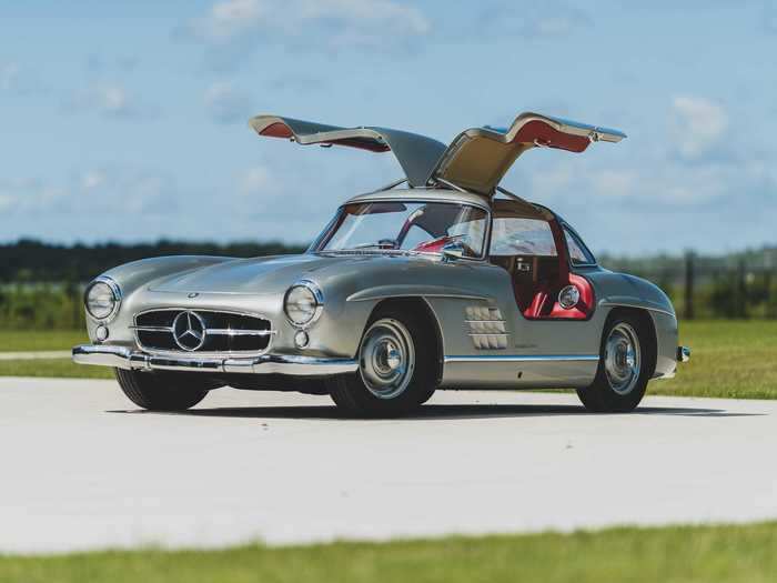 1955 Mercedes-Benz 300 SL Gullwing: $1 million to $1.5 million