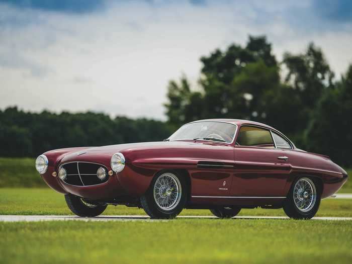 1953 Fiat 8V Supersonic by Ghia: $1.4 million