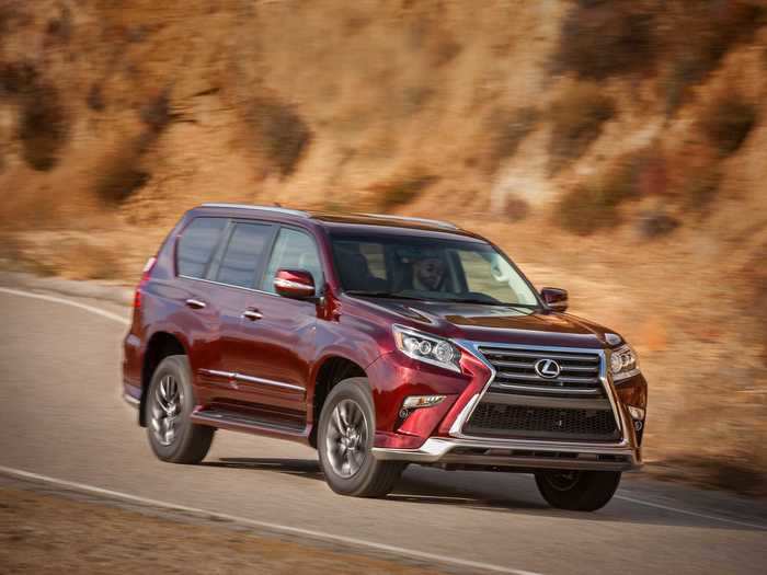 9. Lexus GX 460: -16.7%