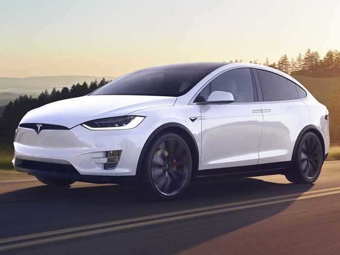 5. Tesla Model X: -17.5%