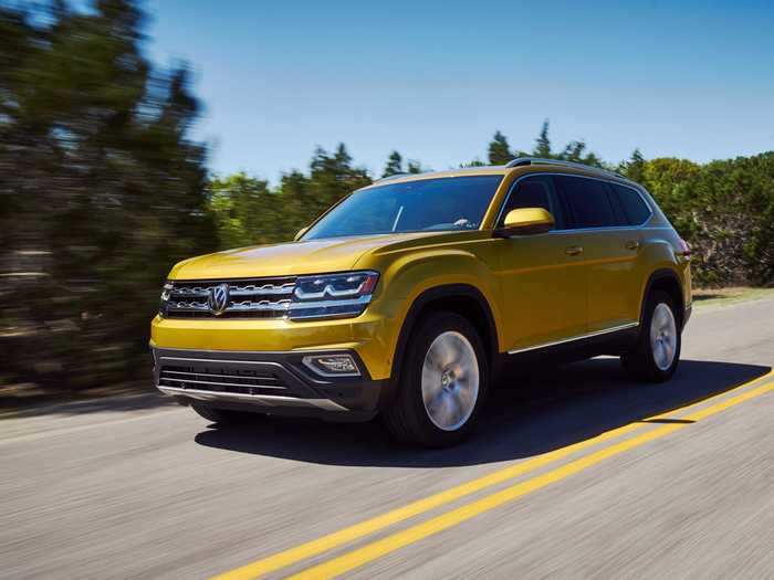 3. Volkswagen Atlas: -19.4%