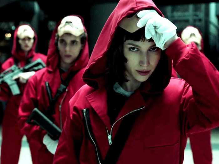 4. "Money Heist (La Case de Papel)" (Netflix)