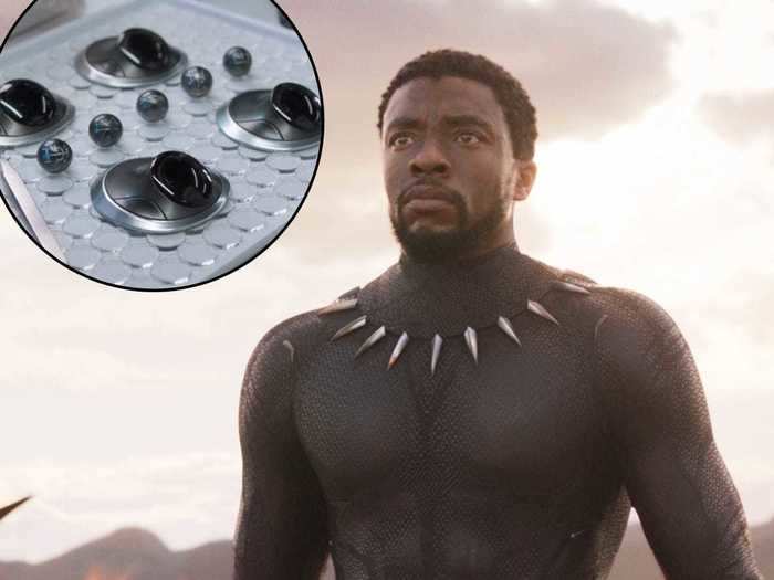 Chadwick Boseman took the Kimoyo beads from the set of "Black Panther."