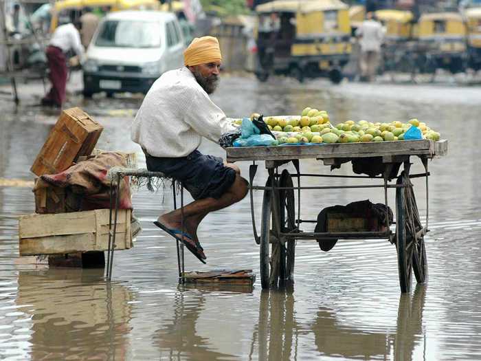 Since the early 19th century, the Punjab region of India has experienced malaria epidemics due to an increase in monsoons and humidity, which provide good conditions for mosquito breeding.