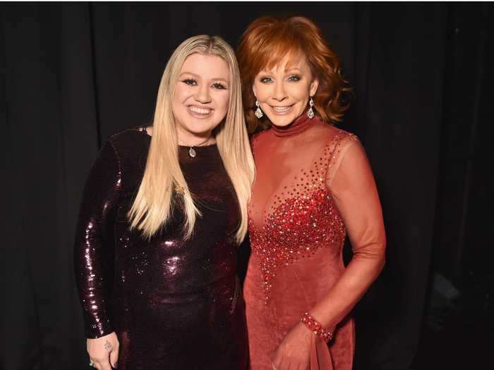 Although Kelly Clarkson is no longer technically Reba McEntire