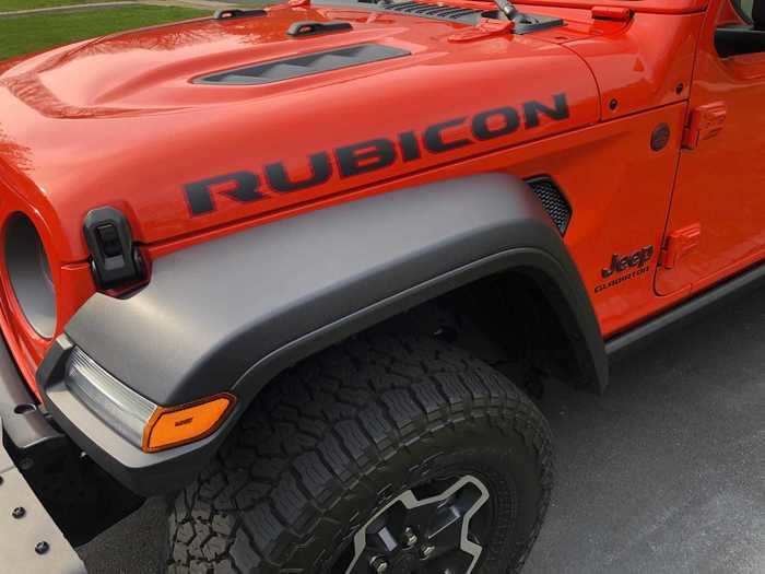 The Rubicon spec is the Gladiator